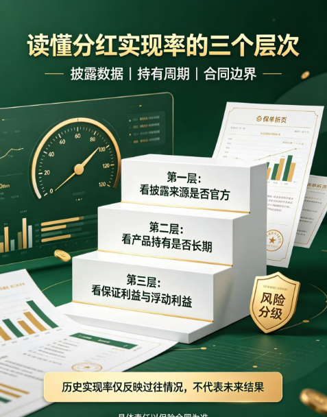 那个吓唬人的【分红实现率】，其实是永远站在你这边